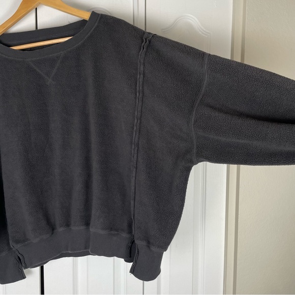 American Eagle Seriously Huggable Oversized Tunic Sweater Size S Gray Lagenlook - Picture 7 of 15